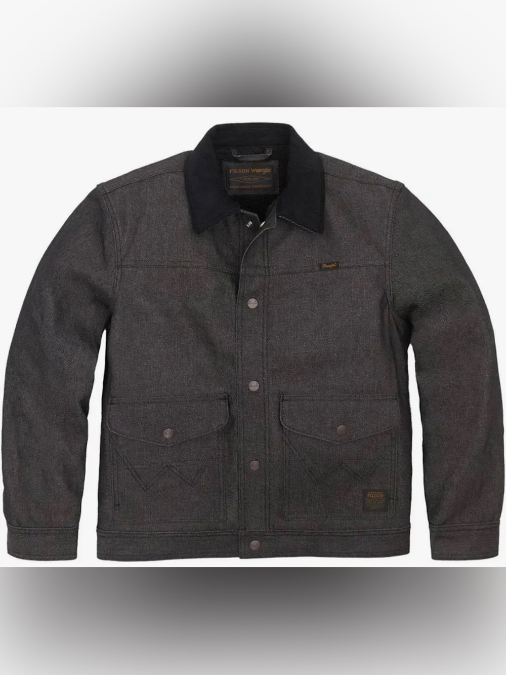 Filson Men's wrangler denim work jacket NEW